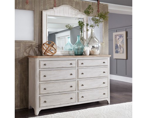 FARMHOUSE REIMAGINED DRESSER & MIRROR